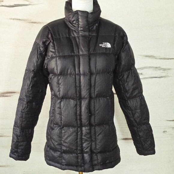 The North‎ Face Down Jacket Transit 600 Size XL Back Puffer Full Zip Coat Logo - Picture 1 of 13